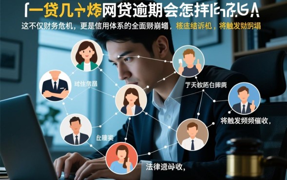 十几个网贷逾期会怎样