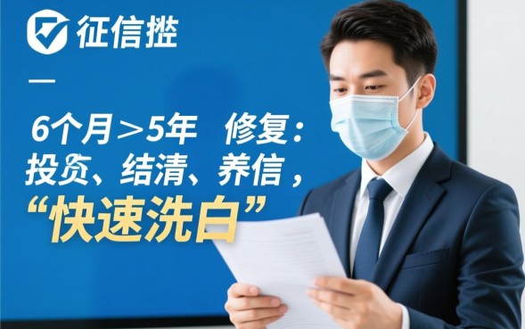 频繁网贷怎么恢复征信