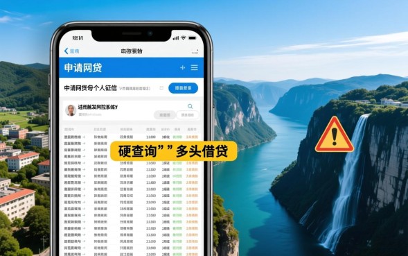网贷申请多了对征信有什么影响