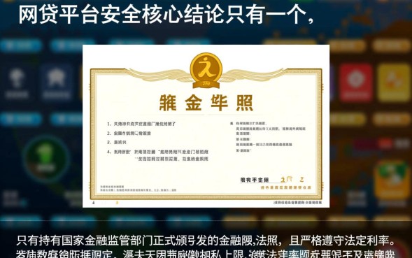 2026年最新正规网贷平台排名有哪些