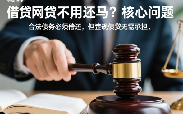 网贷可以不用还吗