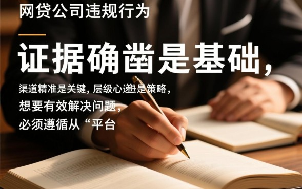 怎么投诉网贷公司