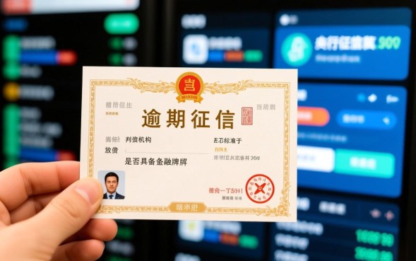 网贷逾期上征信有什么后果