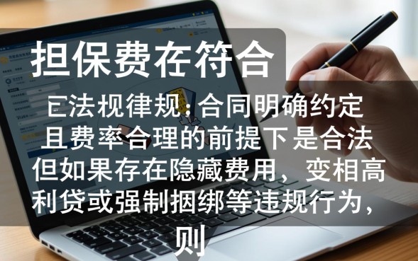 网贷担保费合法吗,收取标准高算不算高利贷 收取标准高算不算高利贷