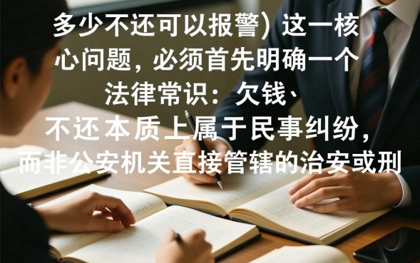 欠钱不还多少钱算诈骗能立案