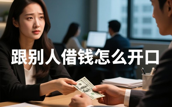 借钱怎么开口说话不尴尬