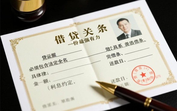 借条怎么写才具有法律效力