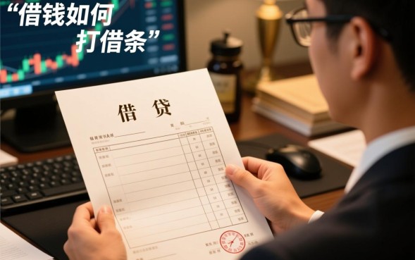 借钱借条怎么写才有效