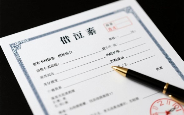 正规借条怎么写才具有法律效力