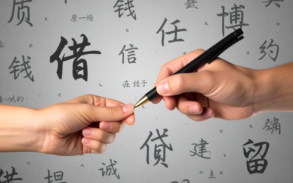 借钱怎么说话才不尴尬