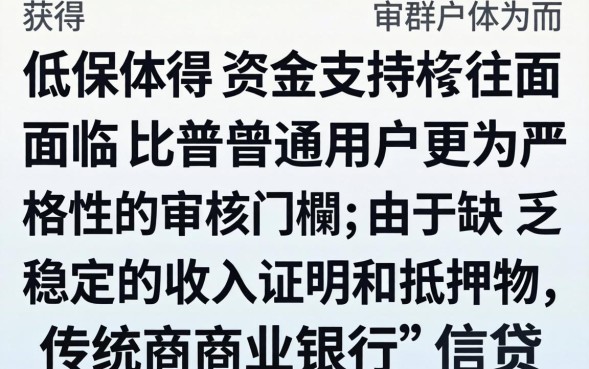 低保户贷款需要满足哪些条件