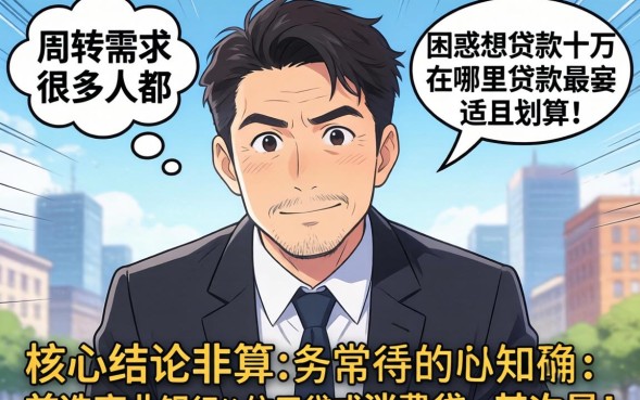 想贷款十万在哪里贷款,哪个平台容易通过? 想贷款十万在哪里贷款