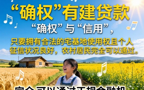 农村自建房贷款怎么申请