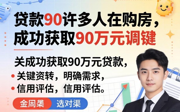 贷款90万需要什么条件