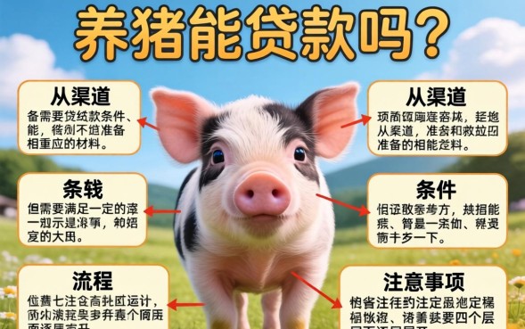 养猪贷款怎么申请需要什么材料