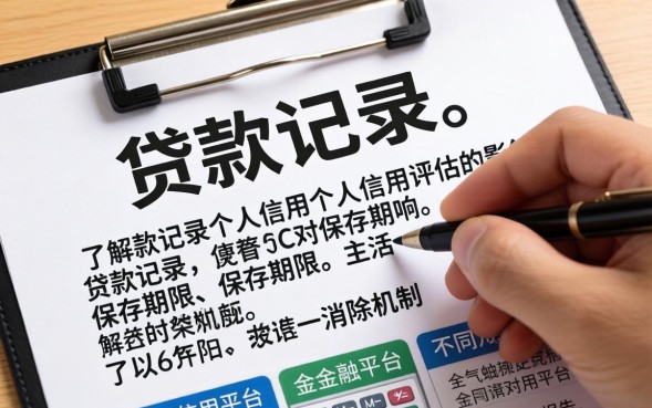 贷款记录多久可以消除