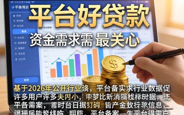 2026贷款平台哪个靠谱