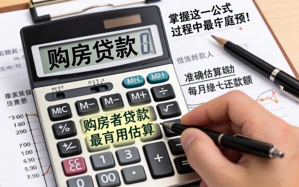 买房贷款计算公式是什么