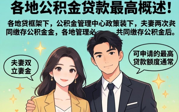 夫妻双方公积金贷款最高额度是多少
