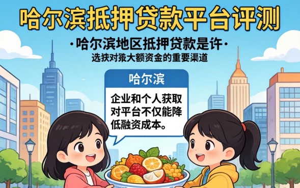 哈尔滨抵押贷款怎么申请