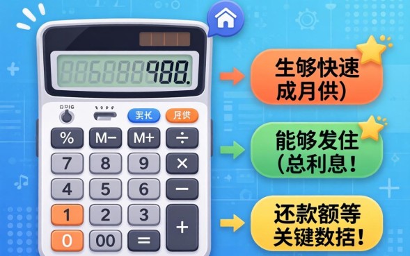 房款贷款计算器怎么使用