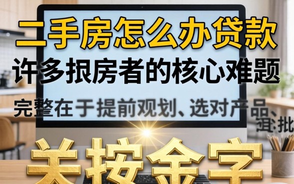 二手房贷款流程及注意事项