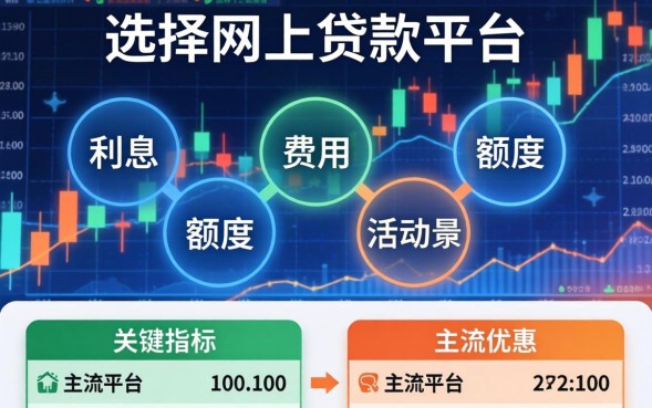 网上贷款哪个利息最低