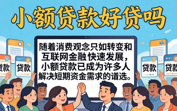 现在小额贷款好贷吗