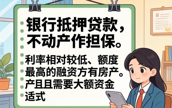 抵押贷款需要什么条件和材料