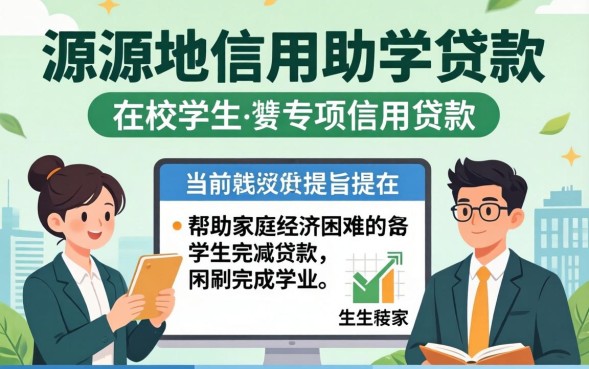 生源地信用助学贷款怎么申请