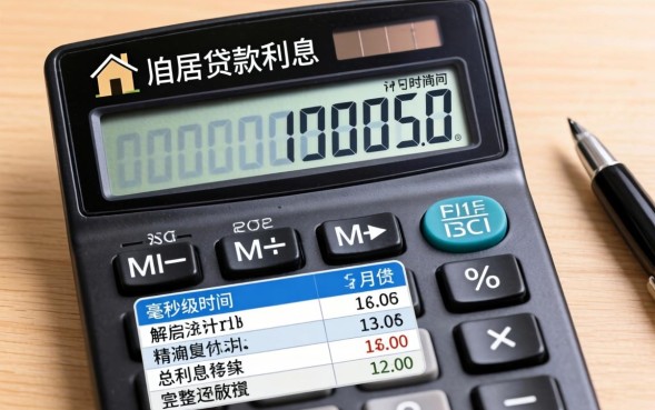 房子贷款利息怎么算