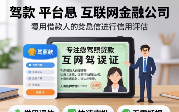 驾照贷款在哪里可以办理