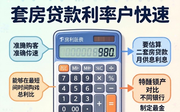2026年二套房贷款利率计算器