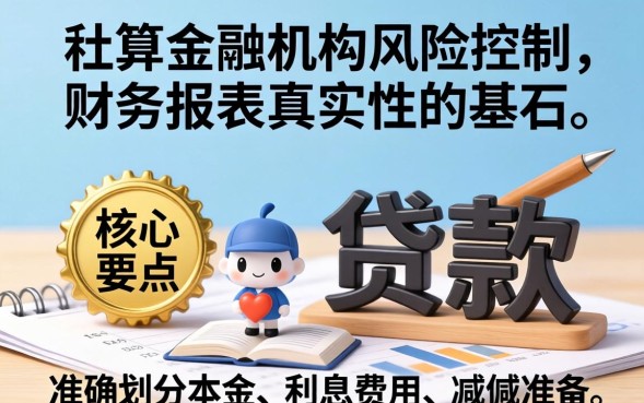 贷款业务核算流程和要点