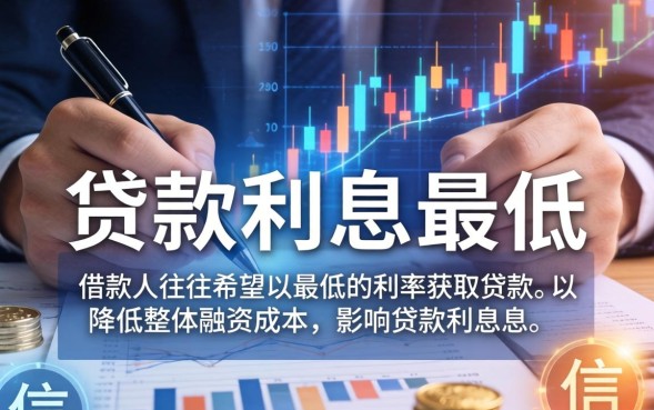 怎么贷款利息最低
