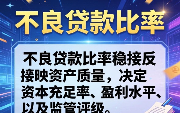 不良贷款比率怎么计算