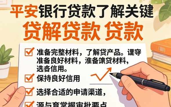 平安银行贷款需要什么条件