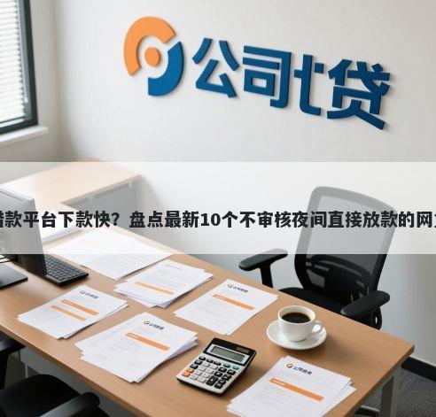 哪个借款平台下款快？盘点最新10个不审核夜间直接放款的网贷口子