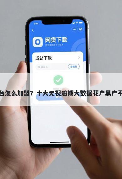 借钱平台怎么加盟？十大无视逾期大数据花户黑户平台推荐