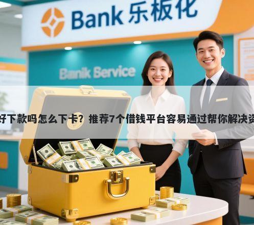 富民卡好下款吗怎么下卡？推荐7个借钱平台容易通过帮你解决资金问题