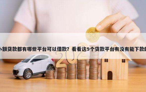 小额贷款都有哪些平台可以借款？看看这9个贷款平台有没有能下款的