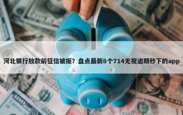 河北银行放款前征信被拒？盘点最新8个714无视逾期秒下的app