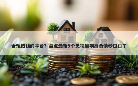 合理借钱的平台？盘点最新9个无视逾期高负债秒过口子