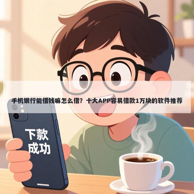 手机银行能借钱嘛怎么借？十大APP容易借款1万块的软件推荐