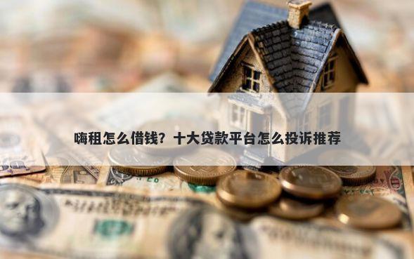 嗨租怎么借钱？十大贷款平台怎么投诉推荐