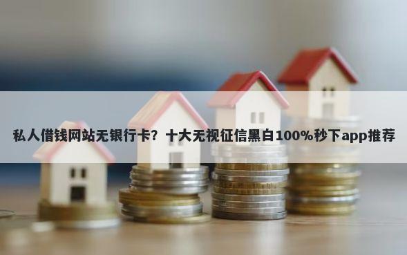 私人借钱网站无银行卡？十大无视征信黑白100%秒下app推荐