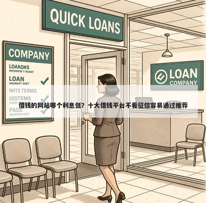 借钱的网站哪个利息低？十大借钱平台不看征信容易通过推荐