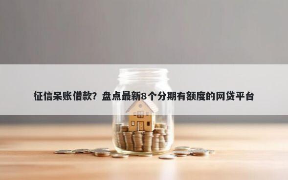 征信呆账借款？盘点最新8个分期有额度的网贷平台