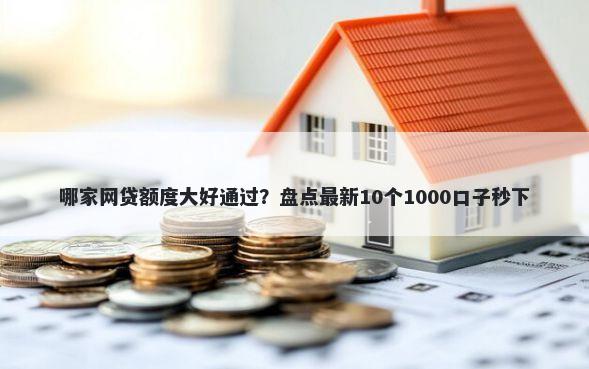 哪家网贷额度大好通过？盘点最新10个1000口子秒下